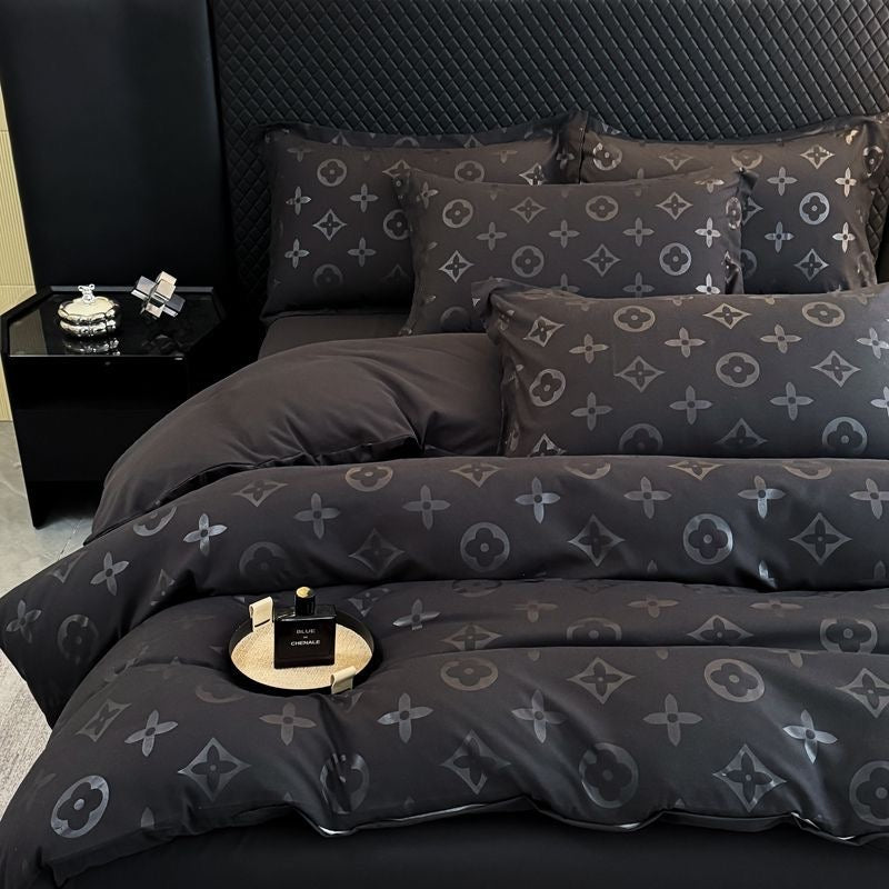 Luxury Fashion Soft Cotton Duvet Cover Bedding Set
