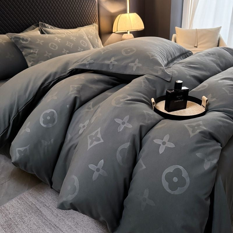 Luxury Fashion Soft Cotton Duvet Cover Bedding Set