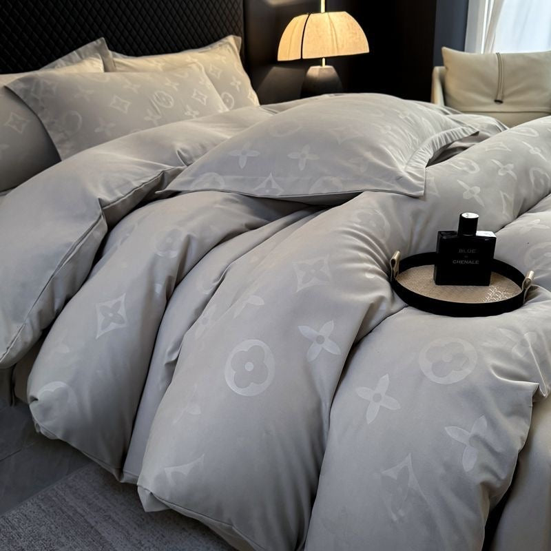 Luxury Fashion Soft Cotton Duvet Cover Bedding Set