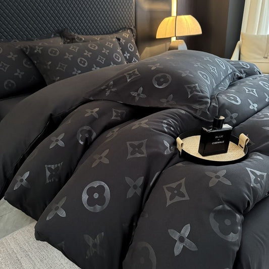 Luxury Fashion Soft Cotton Duvet Cover Bedding Set