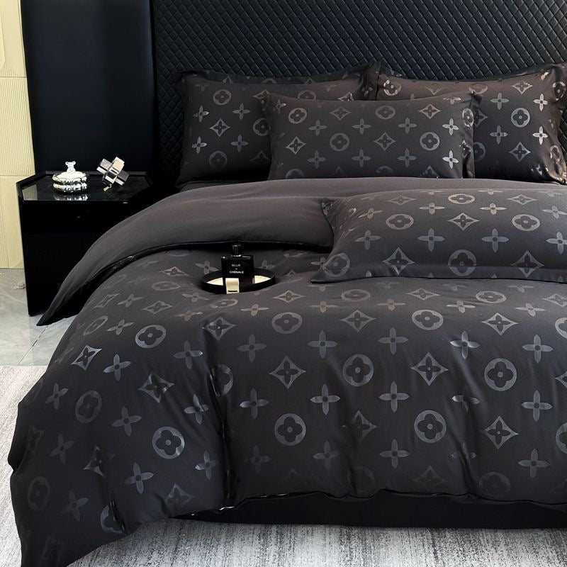 Luxury Fashion Soft Cotton Duvet Cover Bedding Set