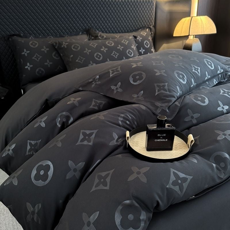 Luxury Fashion Soft Cotton Duvet Cover Bedding Set
