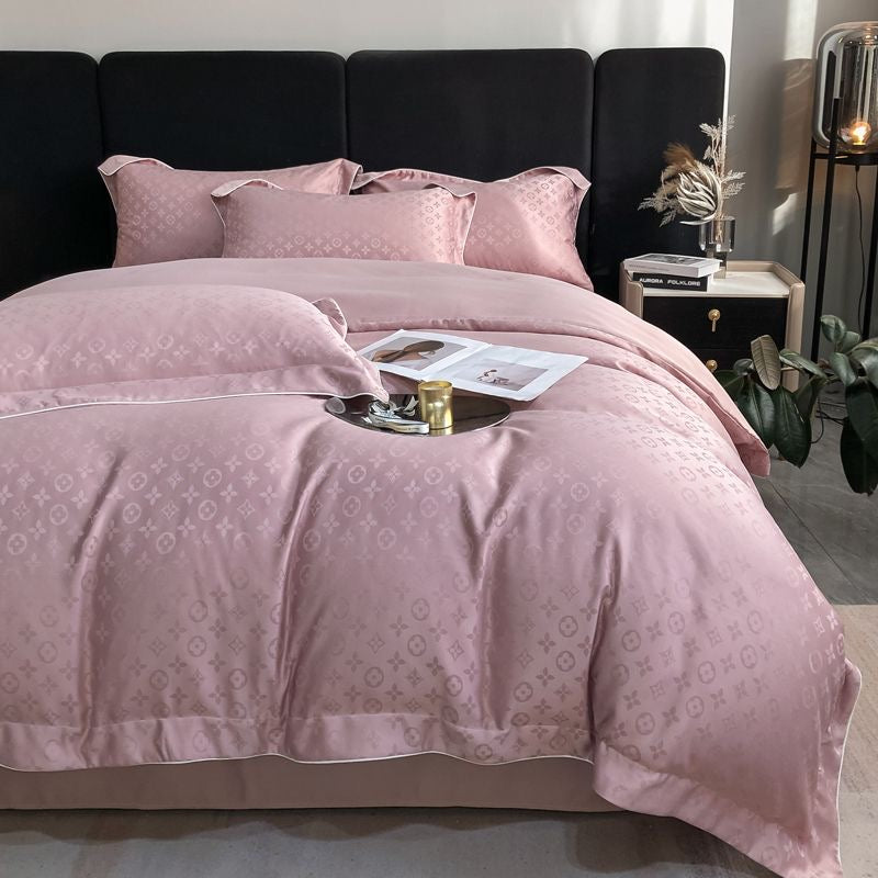 Luxurious Fashion Silky Soft Duvet Cover Bed Set