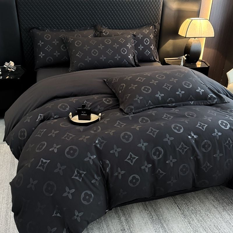 Luxury Fashion Soft Cotton Duvet Cover Bedding Set