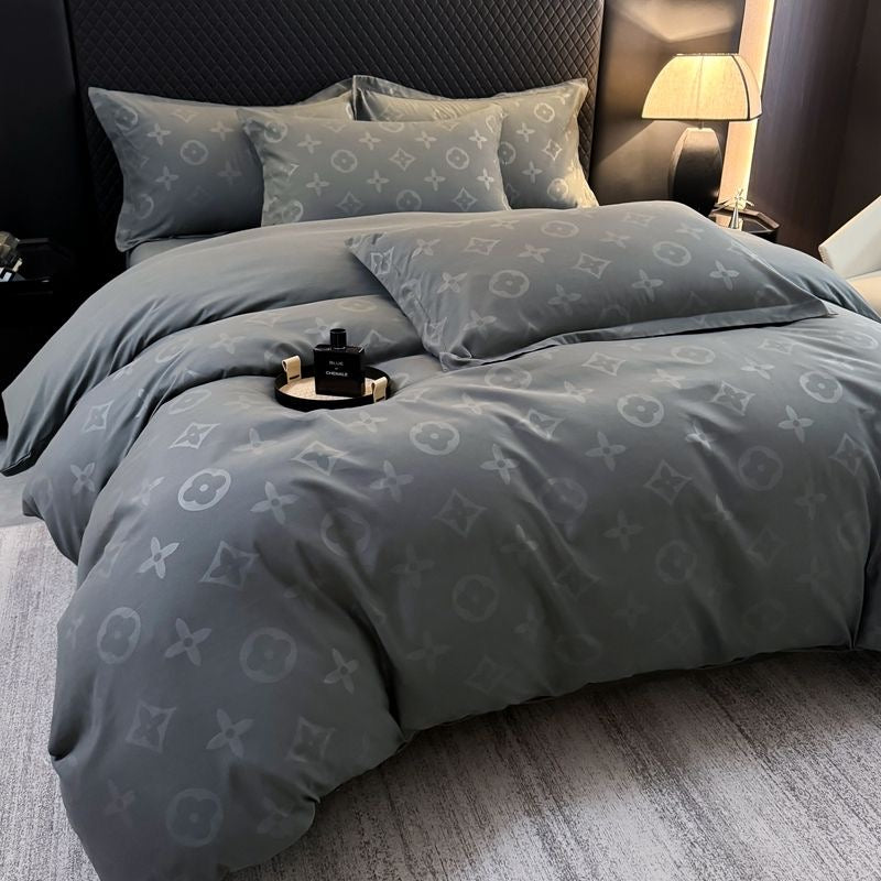 Luxury Fashion Soft Cotton Duvet Cover Bedding Set