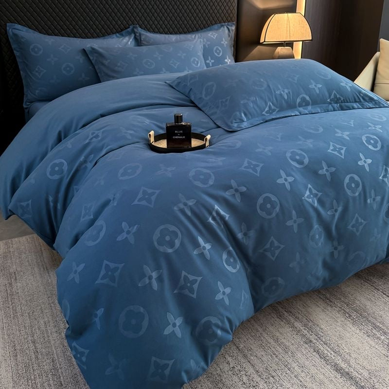 Luxury Fashion Soft Cotton Duvet Cover Bedding Set