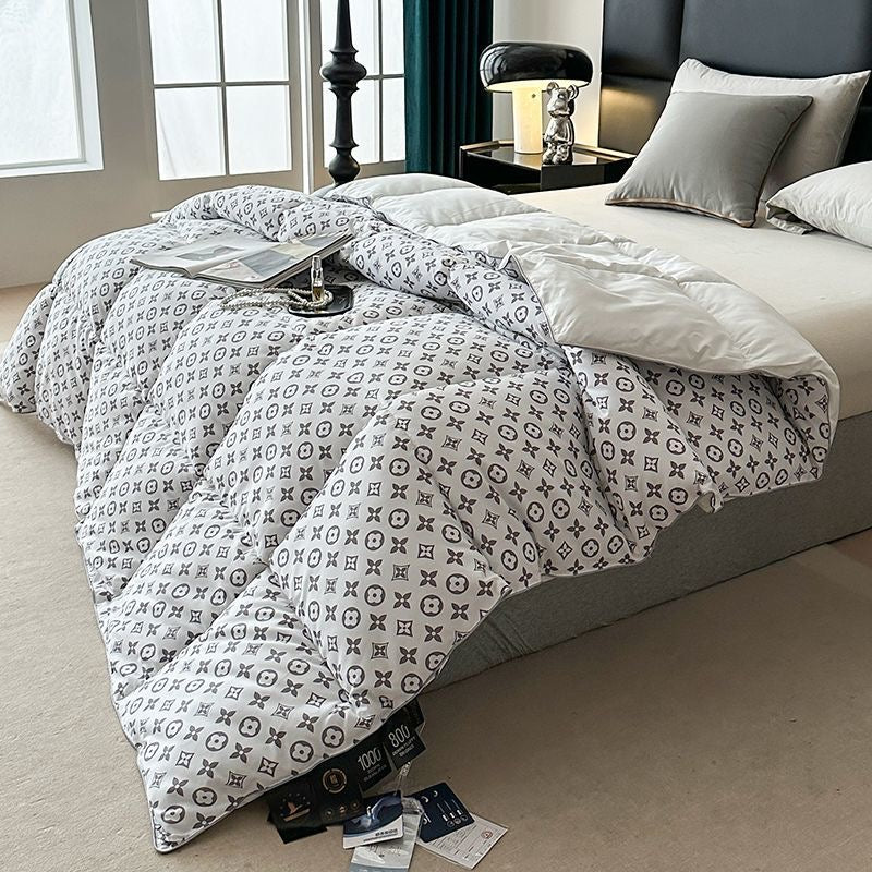 Luxury Fashion All Seasons Goose Down Comforter 800 Fill Power Duvet Insert