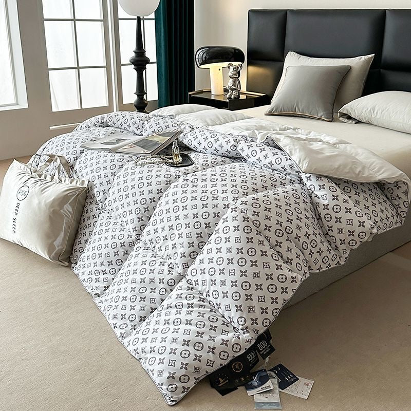 Luxury Fashion All Seasons Goose Down Comforter 800 Fill Power Duvet Insert